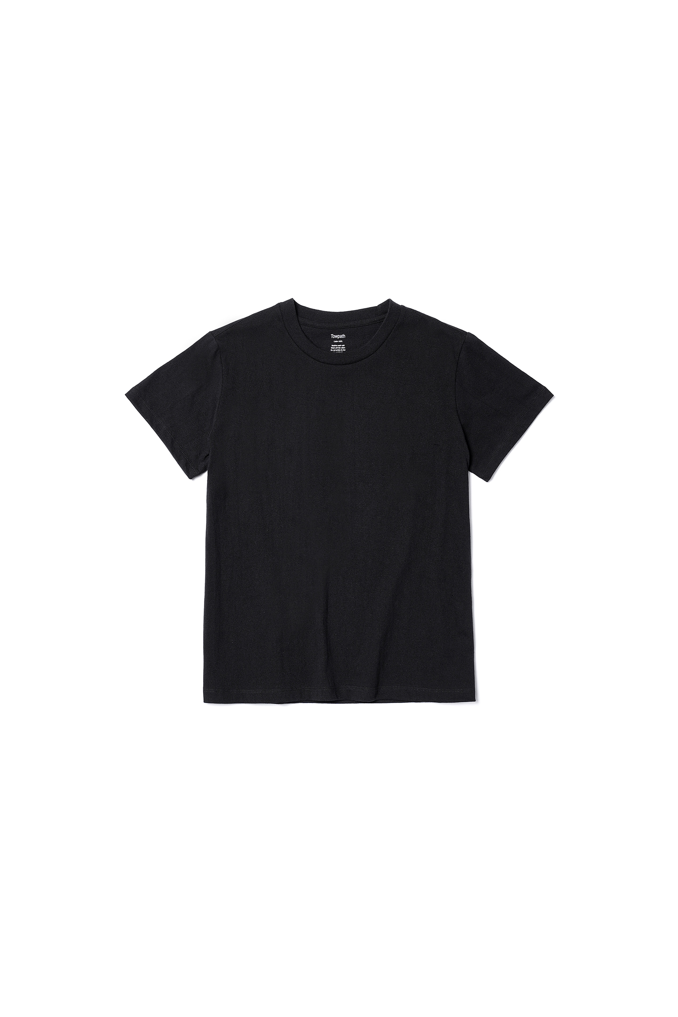 Towpath 002 Crew-neck T-shirt (Black)