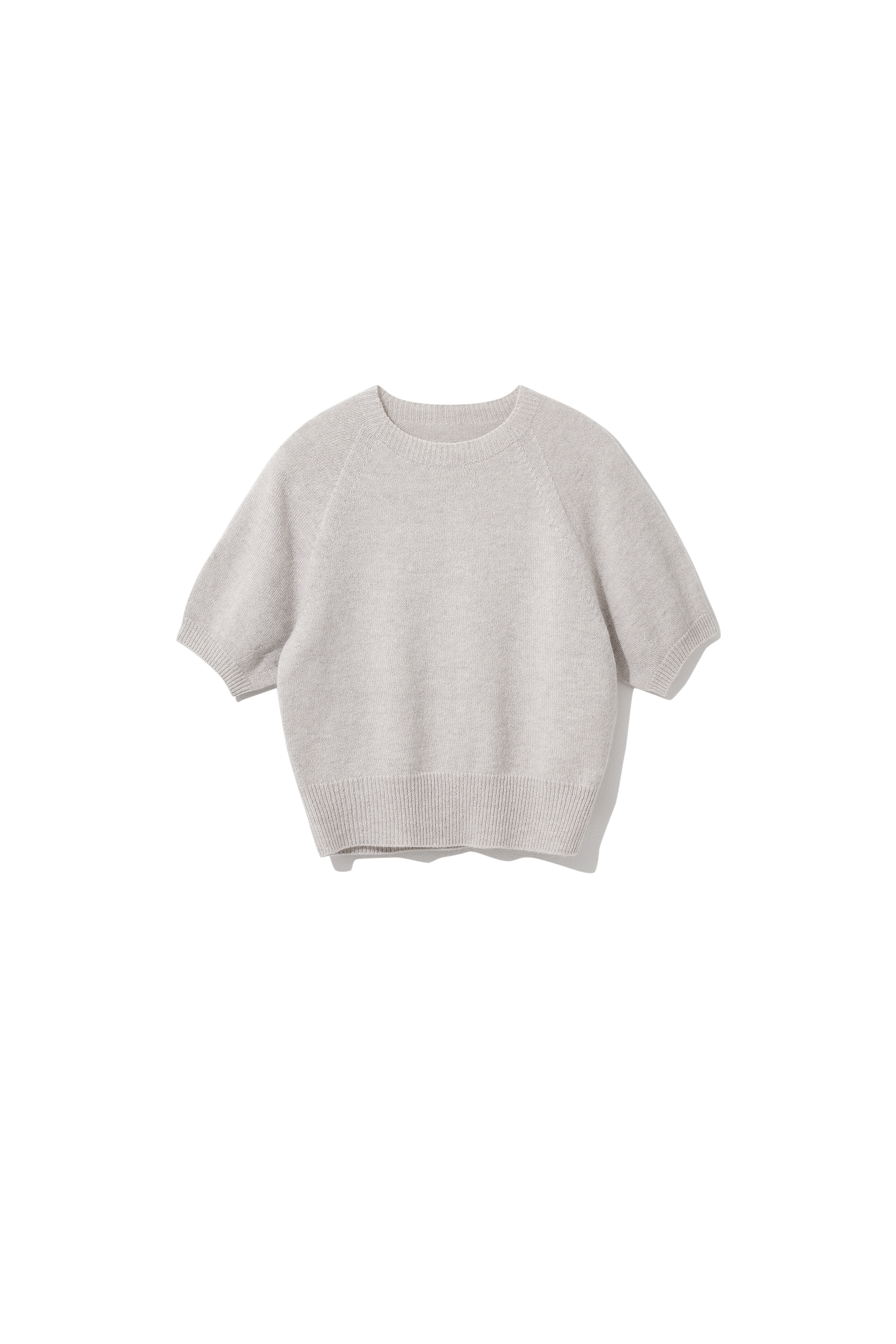 Mong Puff Sleeve Knitted P/O Greige [25% OFF, 09.18(MON) - 09.22(FRI)]